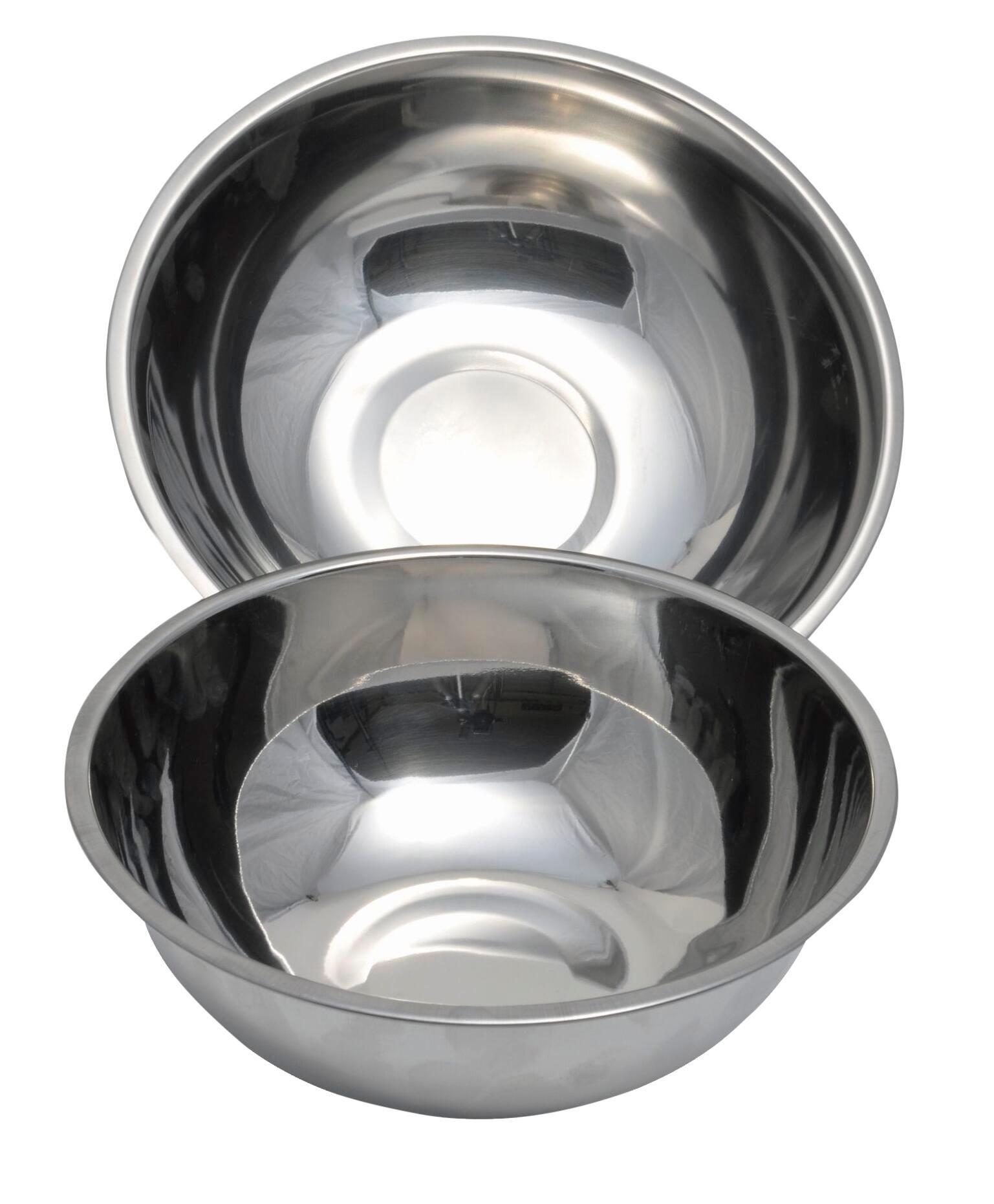 UNITED SCIENTIFIC ECONOMICAL BOWLS STAINLESS STEEL 3 QT