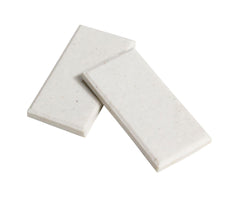 UNITED SCIENTIFIC STREAK PLATES 1 X 2 INCHES WHITE PACK OF 12