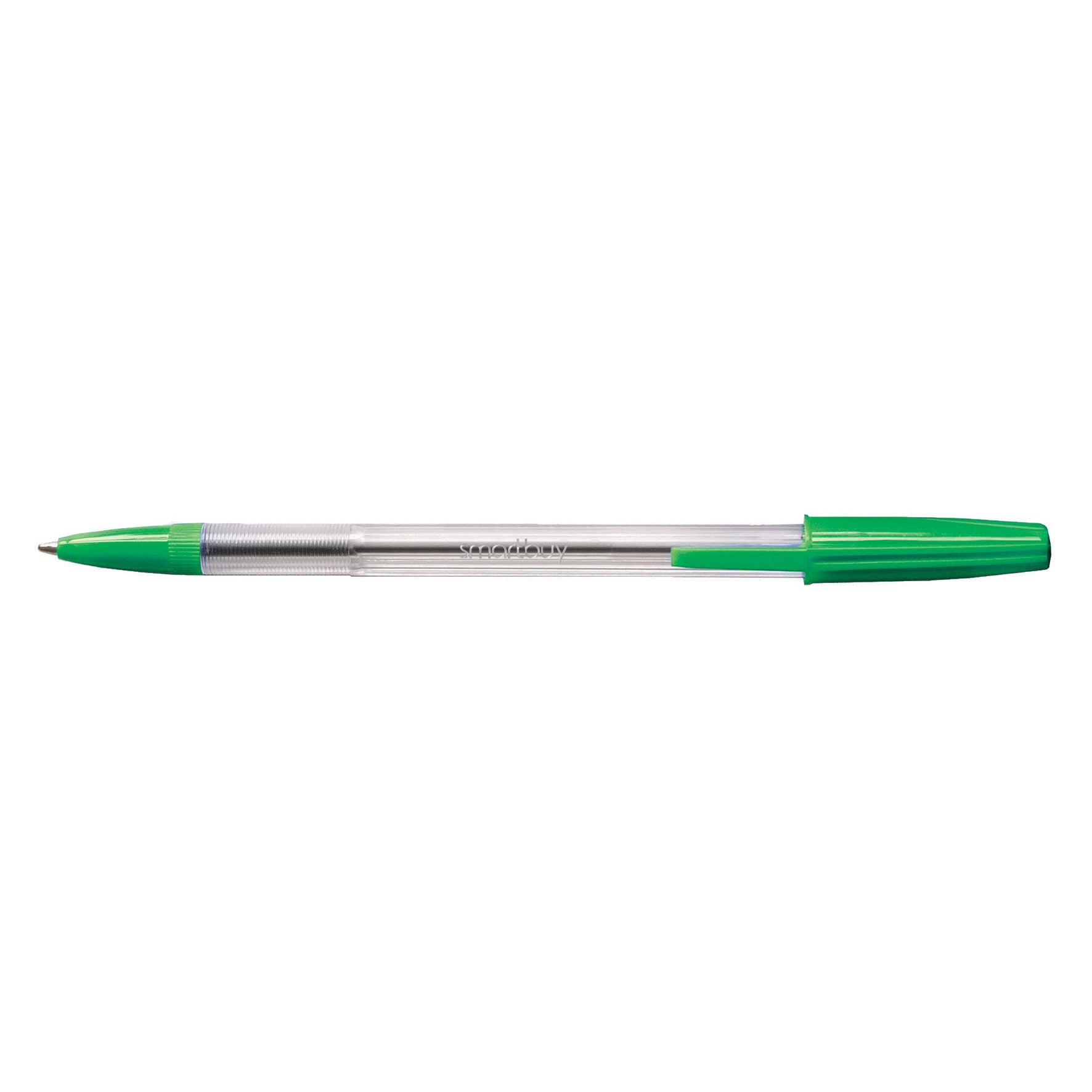 Smartbuy Ballpoint Green Pk50