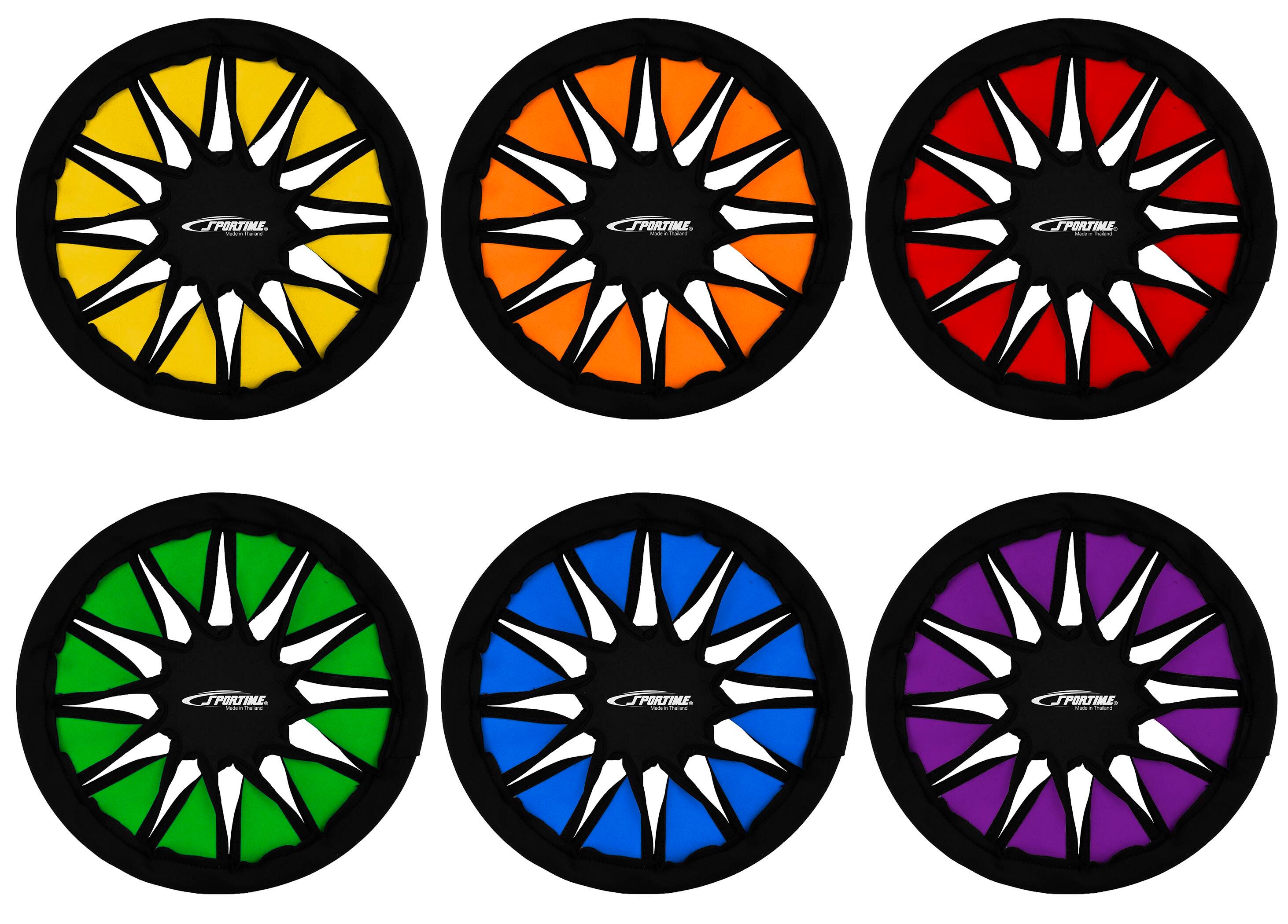 SPORTIME DISC FLYING COLORTWIST - SET OF 6