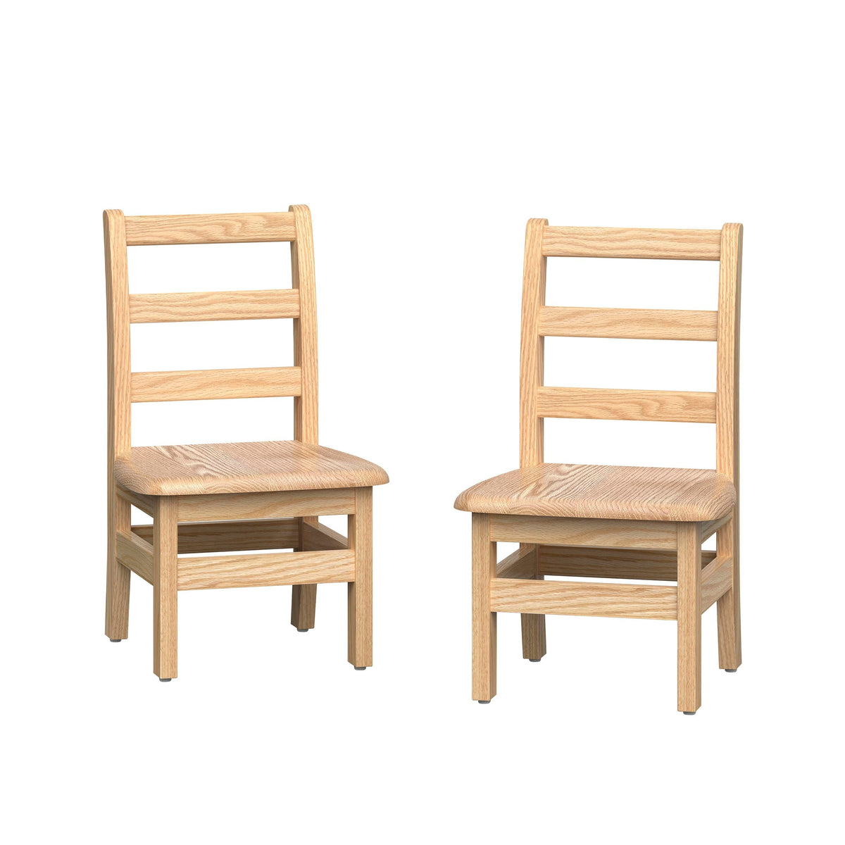 FOUNDATIONS LITTLE SCHOLARS LADDERBACK CHAIR - 10 INCHES - SET OF 2