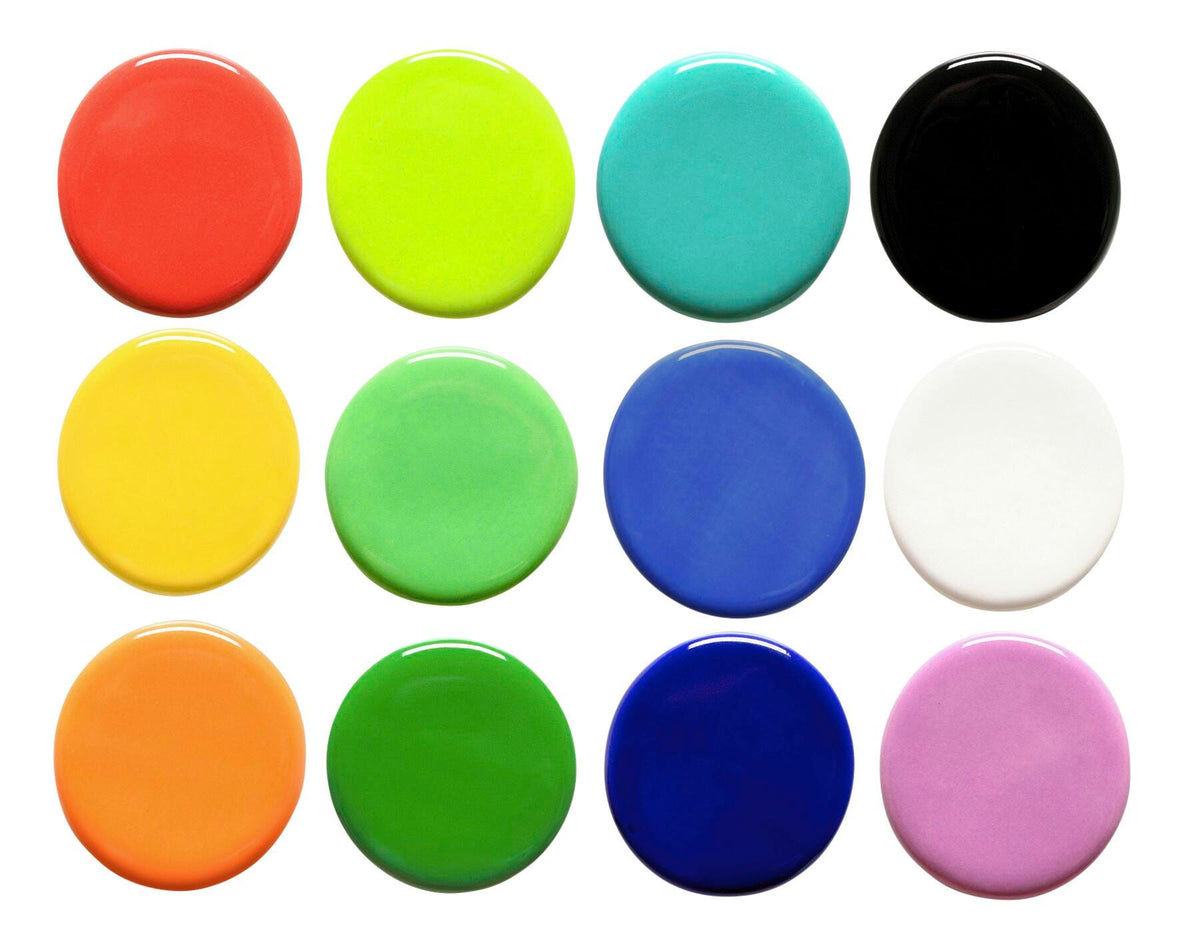 GLAZE AMACO TEACHERS PALETTE CLASS PACK NO 5 PINT SET OF 12