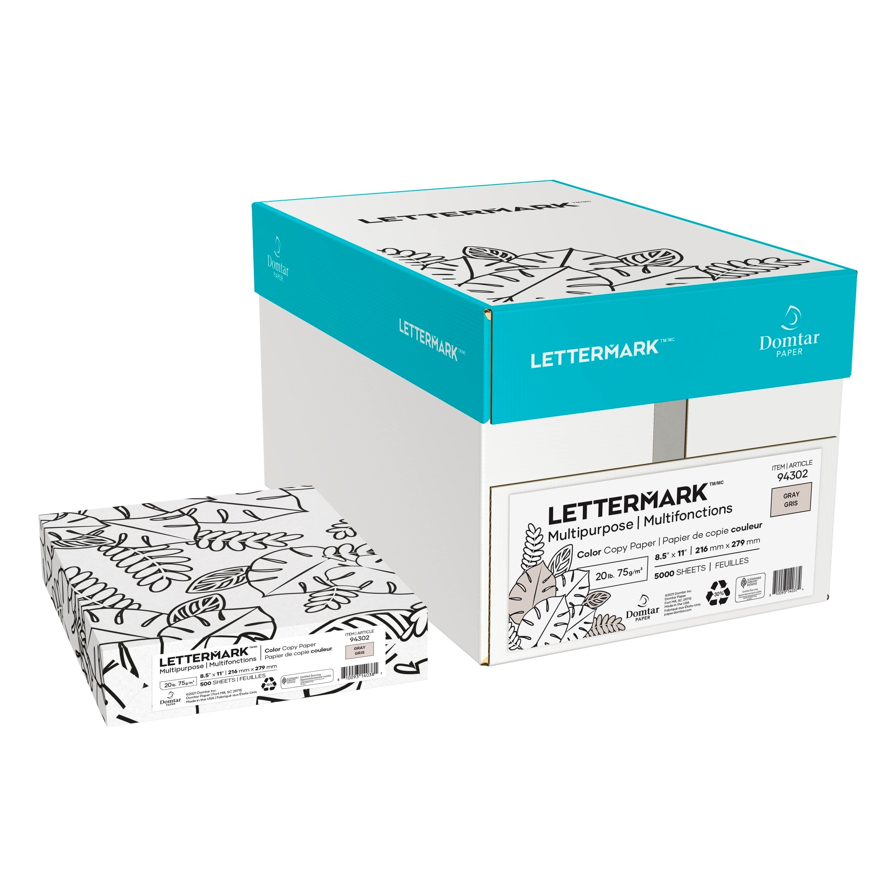 LETTERMARK MP GRAY 20 8.5 X 11 INCH