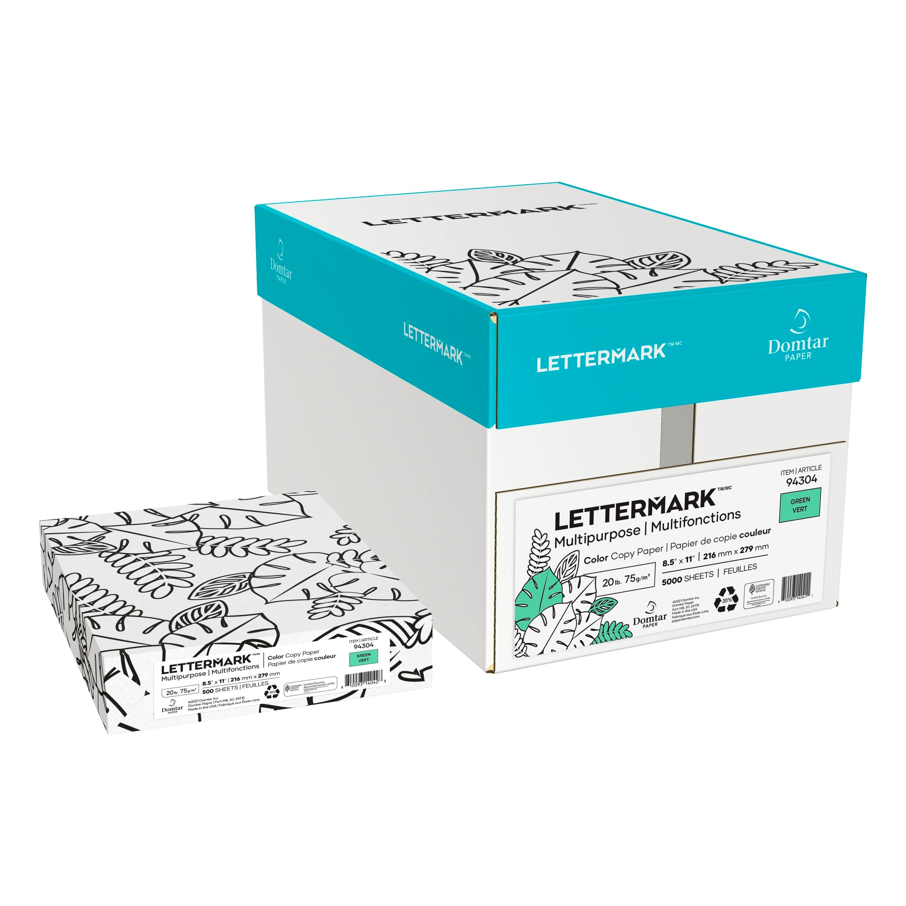 LETTERMARK MP GREEN 20 8.5 X 11 INCH