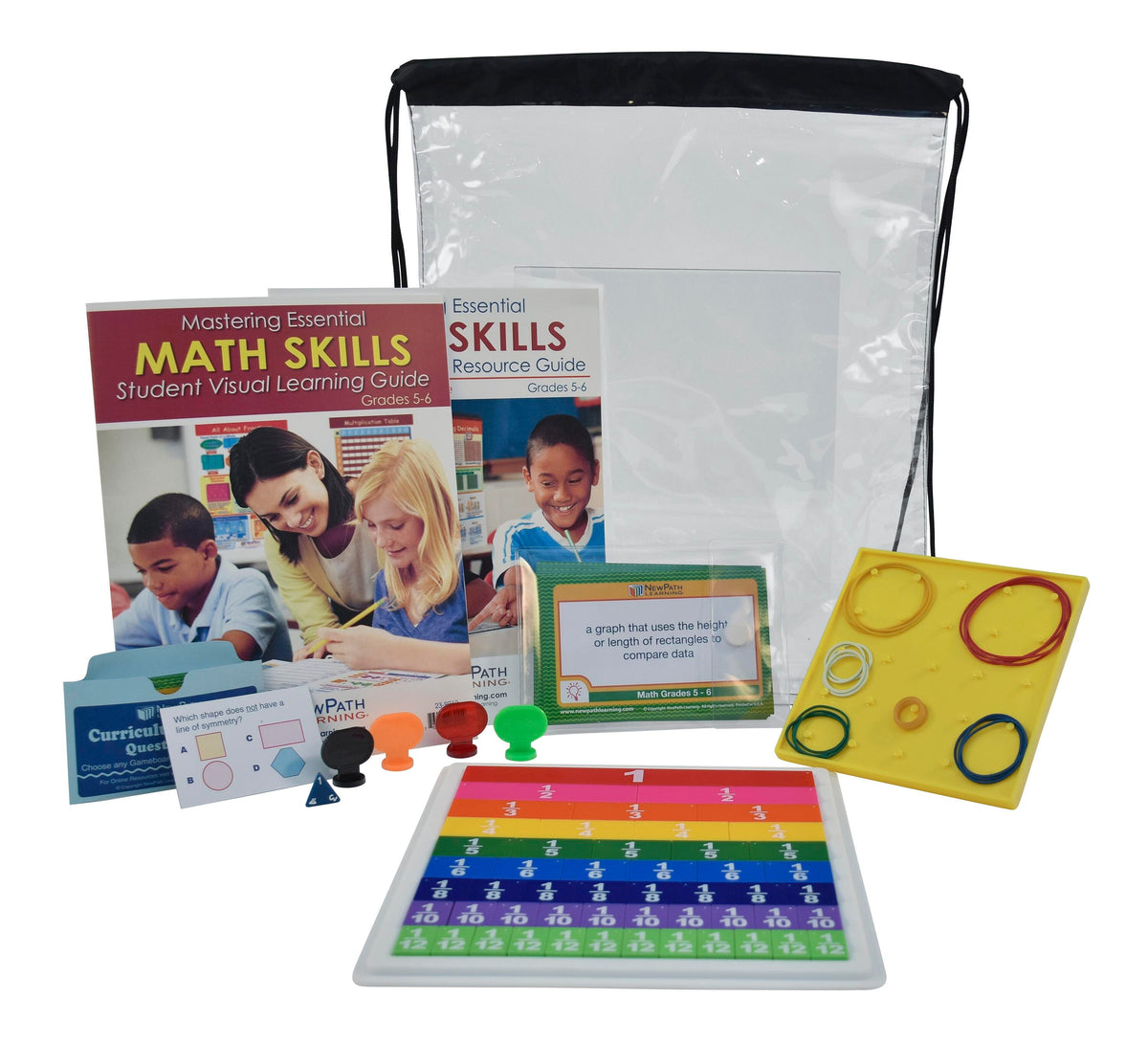 MATH FAMILY ENGAGEMENT BACKPACK KIT GRADES 5-6