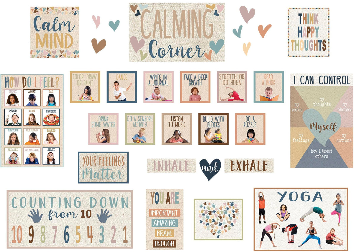 BULLETIN BOARD CALMING CORNER SET