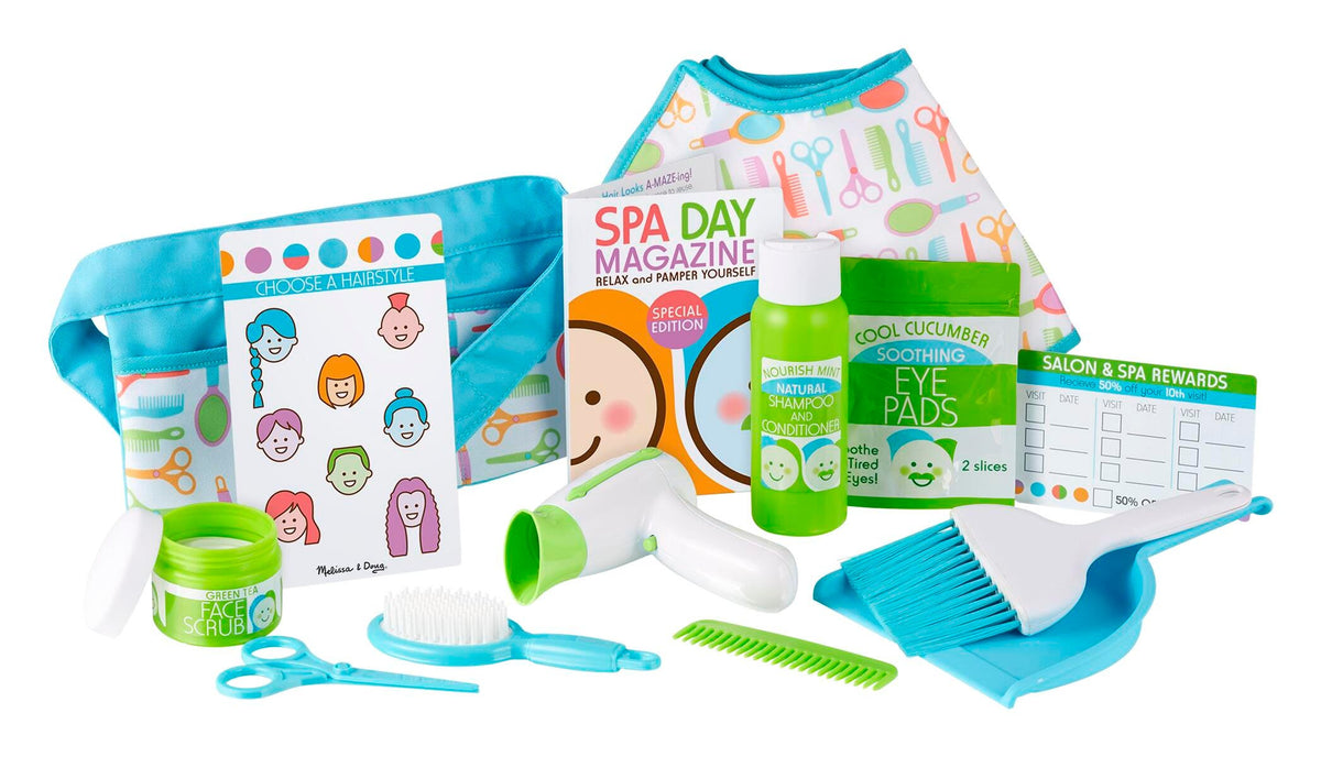 LOVE YOUR LOOK SALON AND SPA PLAY SET OF 16