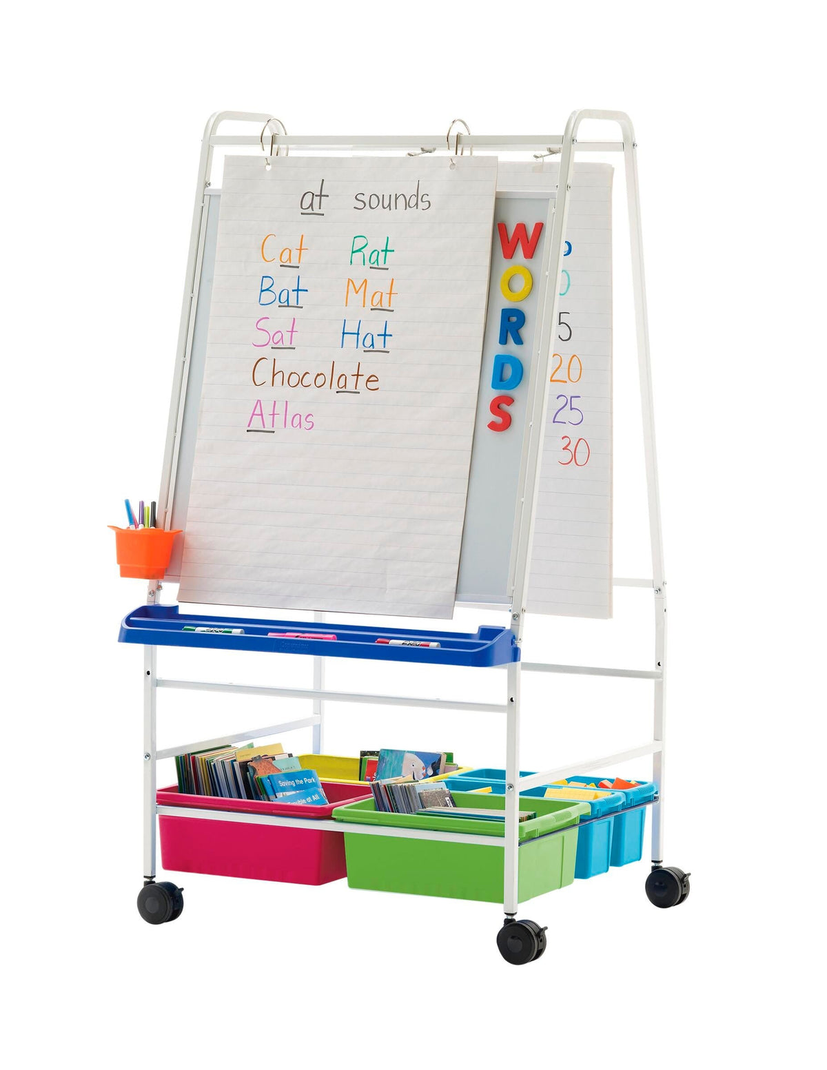 BASIC READING WRITING CENTER WITH VIBRANT TUB COMBO