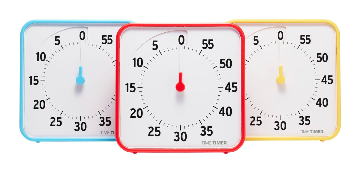 TIMER LEARNING CENTER PRIMARY COLOR 8 INCH CLASSROOM SET