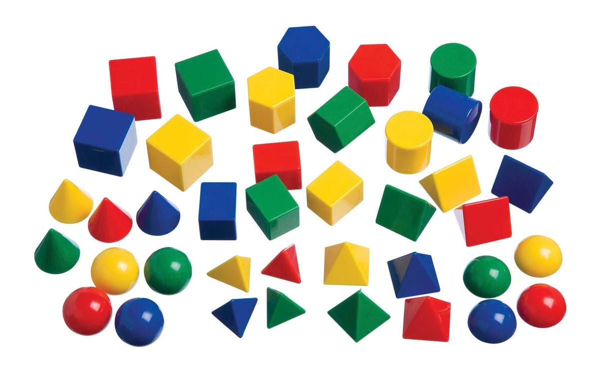 SOLIDS GEOMETRIC MINI SET OF 40