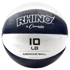 RHINO LEATHER MEDICINE BALL - 10 LBS