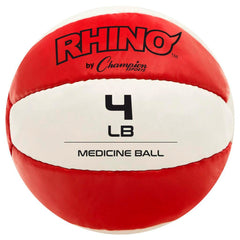 RHINO LEATHER MEDICINE BALL - 4 LBS
