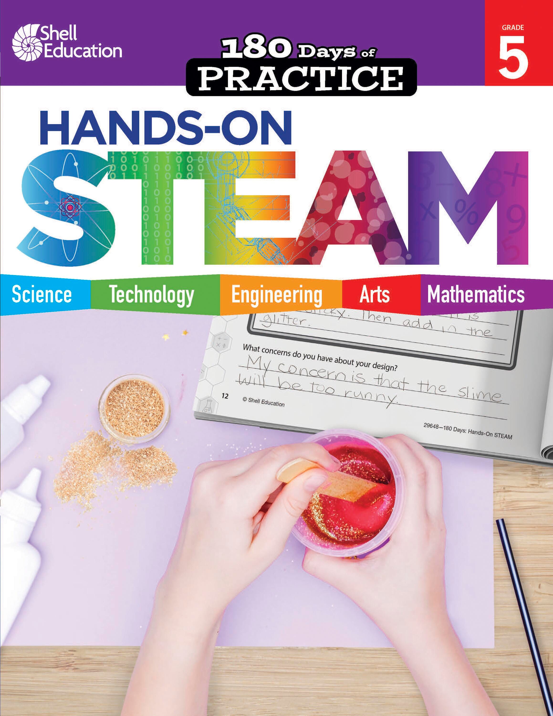 WORKBOOK 180 DAYS OF HANDS-ON STEAM GRADE 5