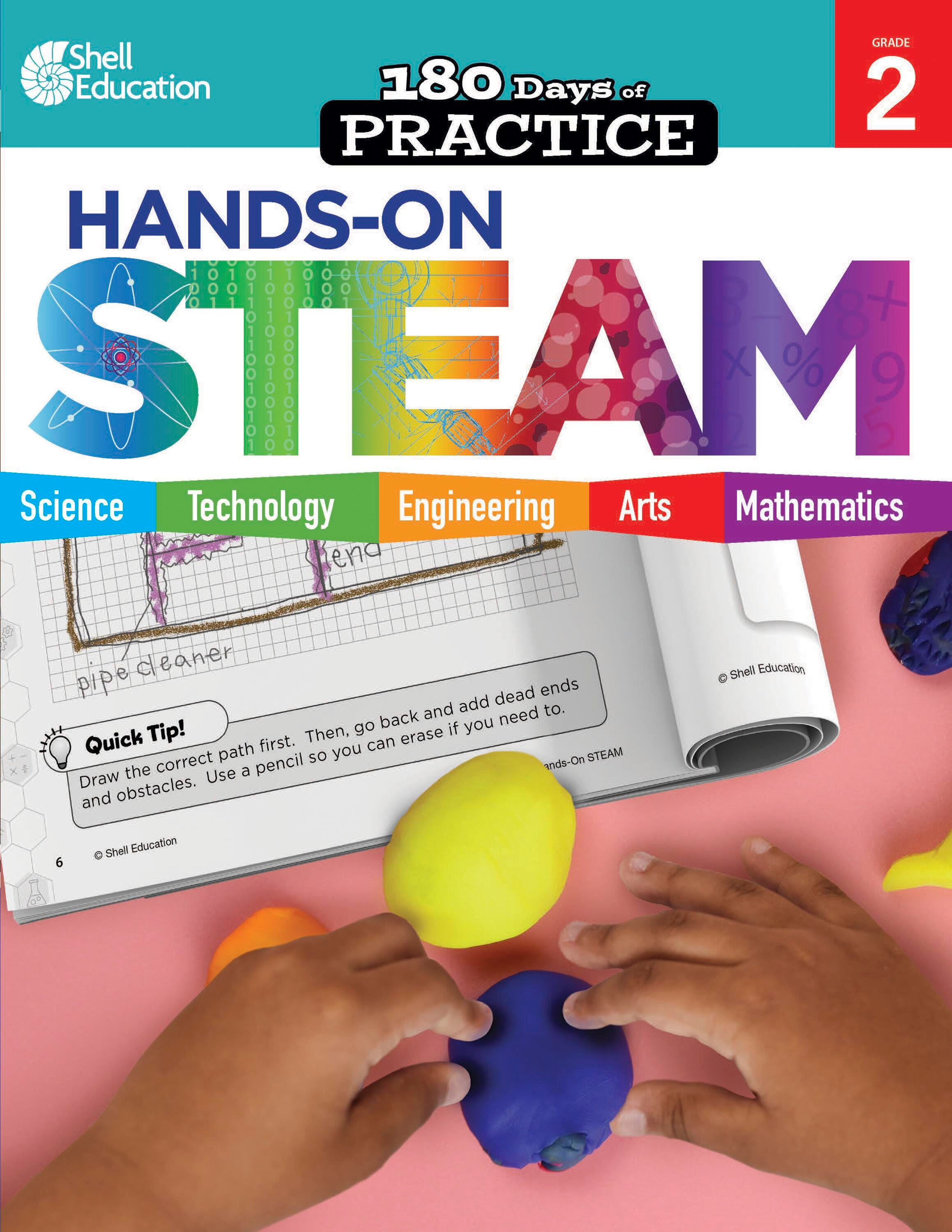 WORKBOOK 180 DAYS OF HANDS-ON STEAM GRADE 2