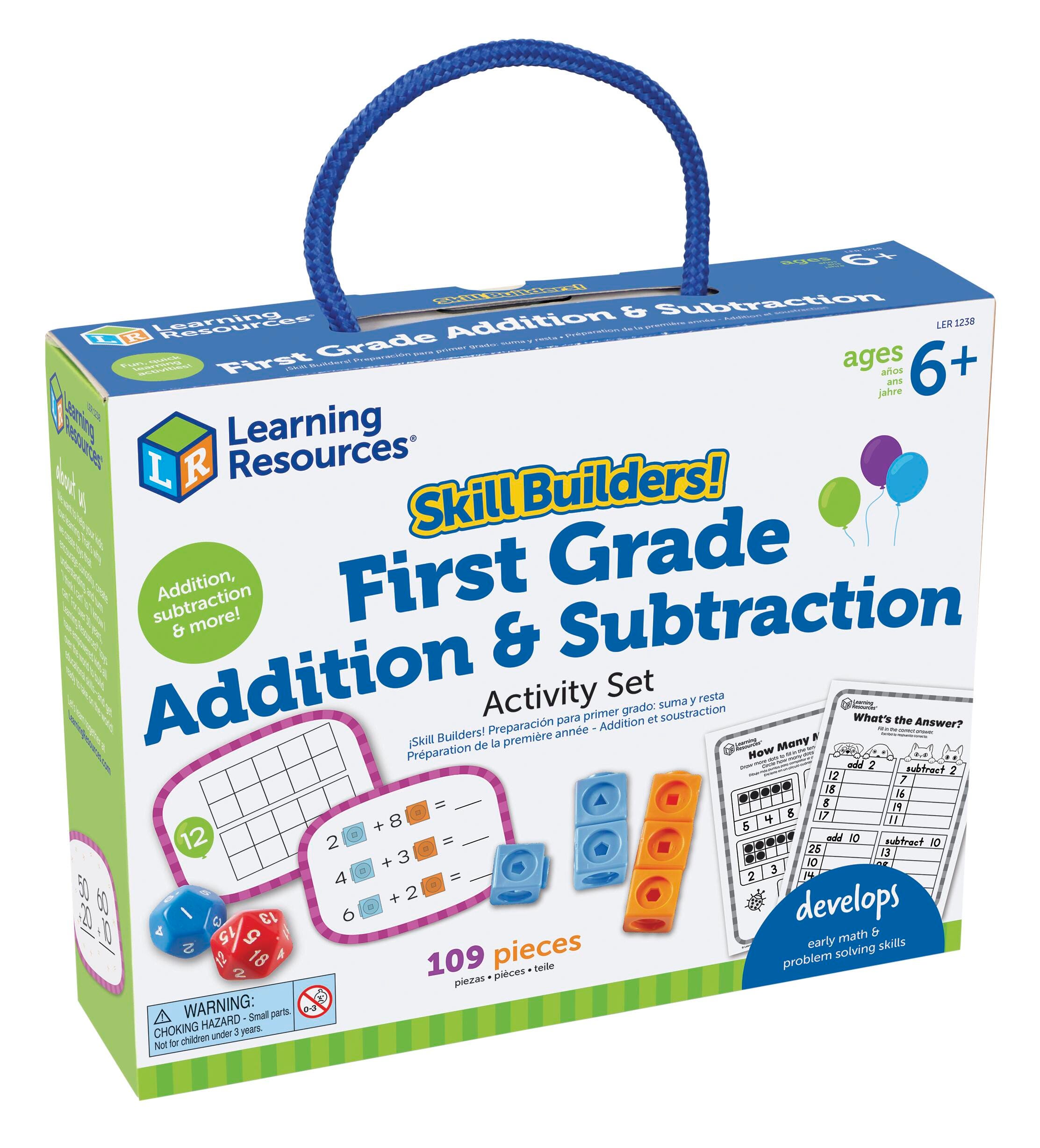 SKILLBUILDERS ADDITION AND SUBTRACTION GRADE 1
