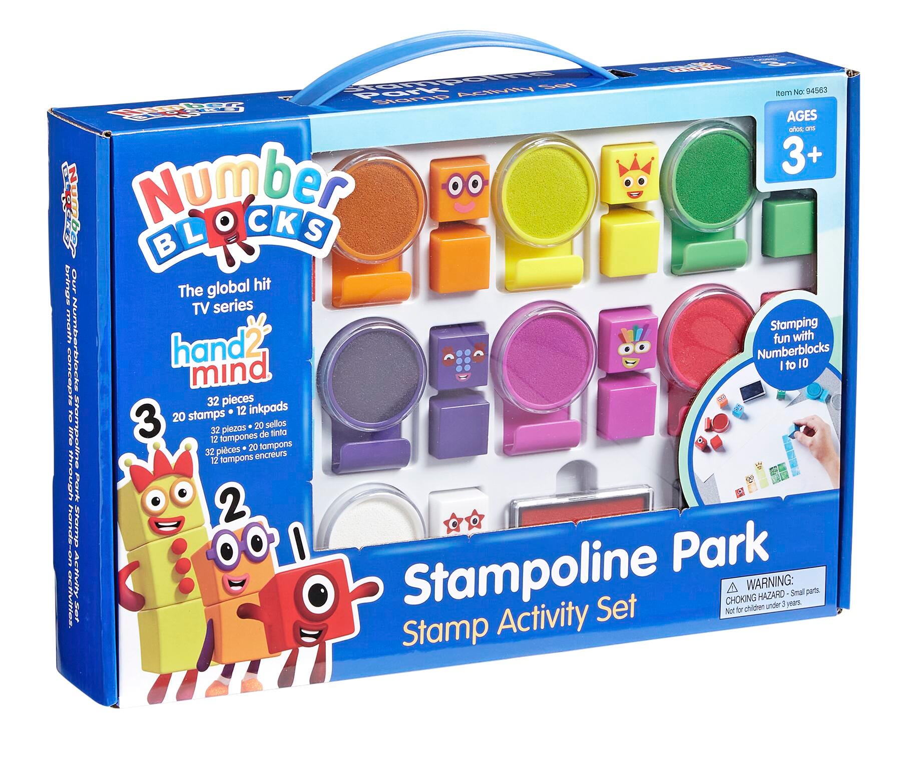NUMBERBLOCKS STAMPOLINE PARK STAMP SET
