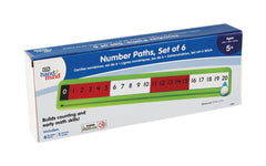 NUMBER PATHS SET OF 6
