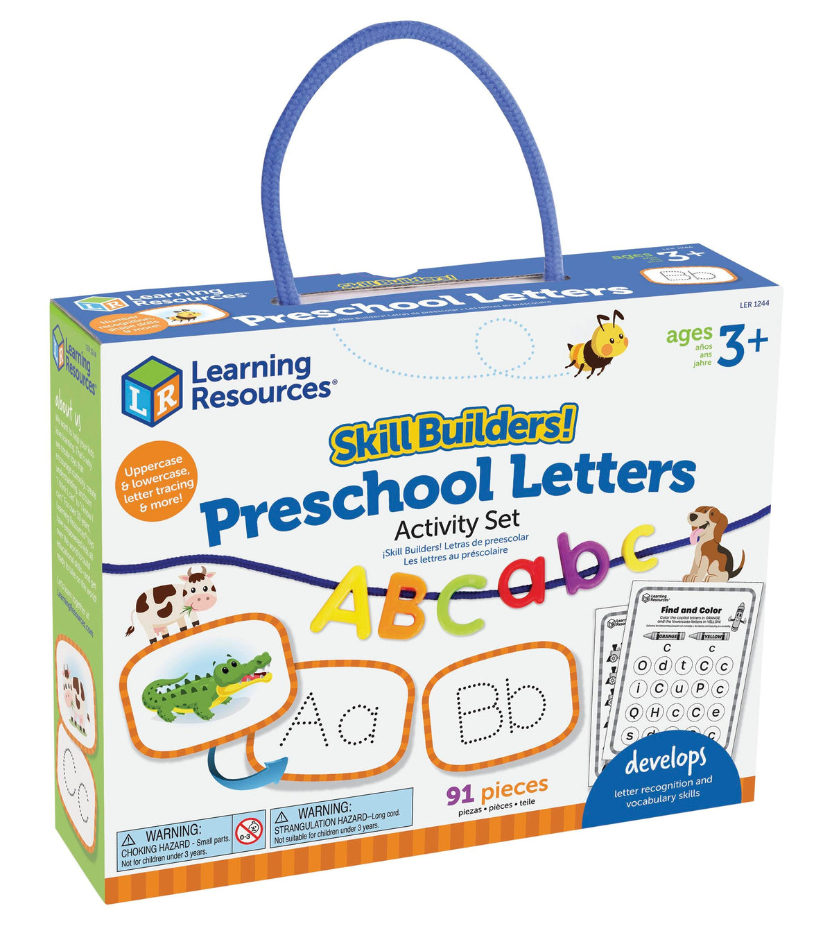 SKILLBUILDERS LETTERS PRESCHOOL