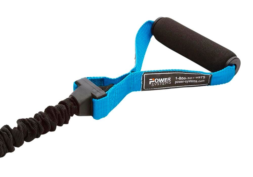 HEAVY - COVERED RESISTANCE TUBE 48 INCHES - LIGHT BLUE