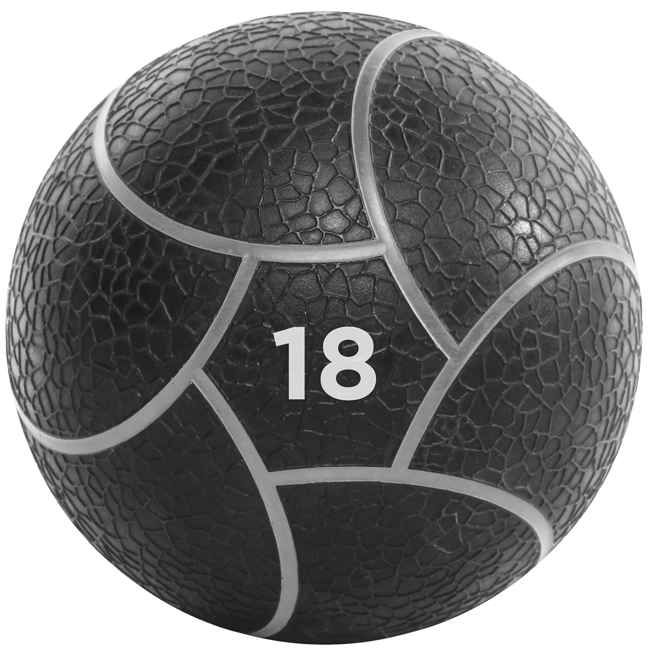 ELITE POWER MEDICINE BALL PRIME - 18 LBS - GRAY
