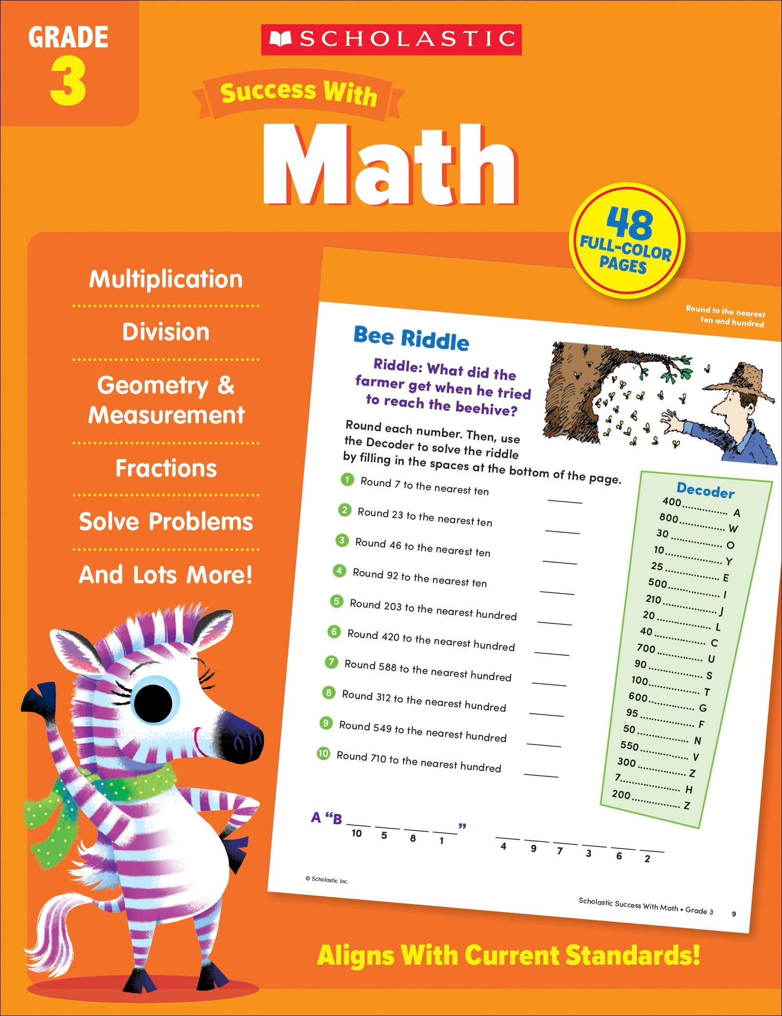 Homework Book Math Grade 3 WORKBOOK SUCCESS WITH MATH GRADE 3 | Eduplan International