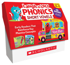 BOOKS LAUGH-A-LOT PHONICS SHORT VOWELS CLASS SET GRADES K-2