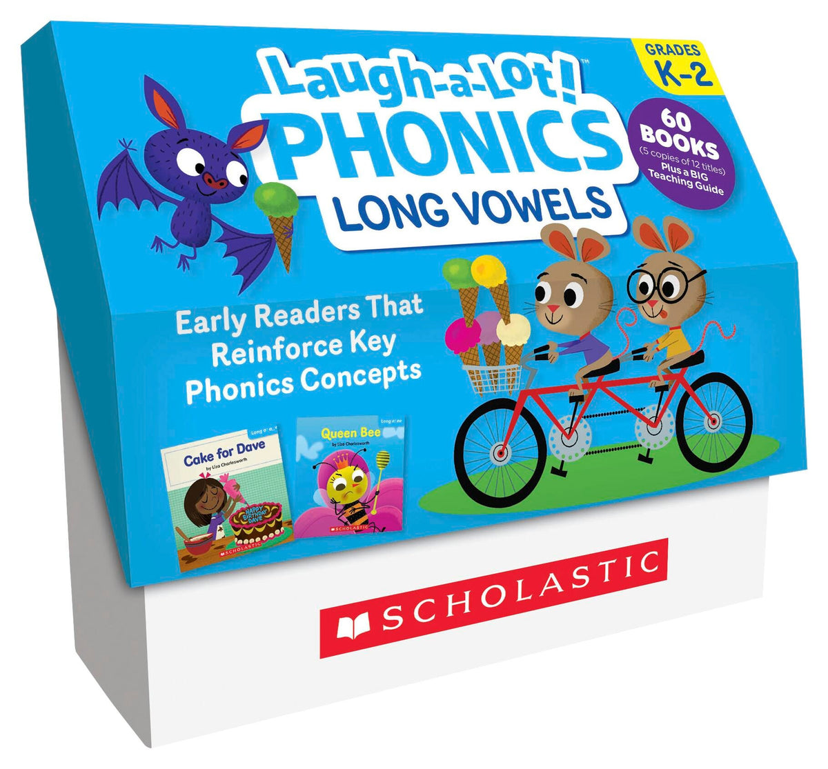 BOOKS LAUGH-A-LOT PHONICS LONG VOWELS CLASS SET GRADES K-2