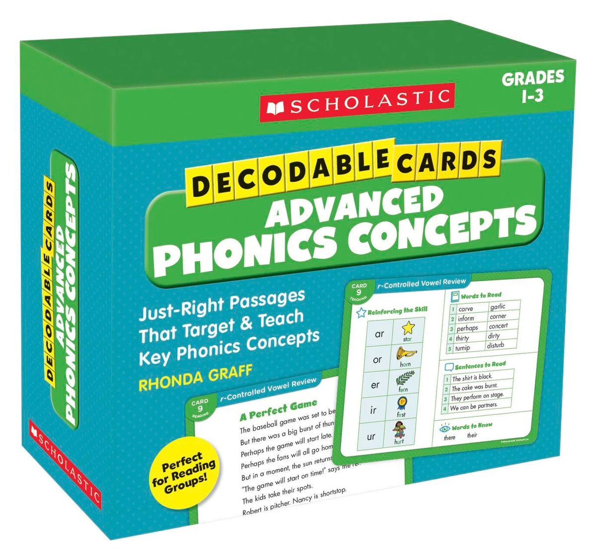 CARDS DECODABLE ADVANCED PHONICS CONCEPTS GRADES 1-3