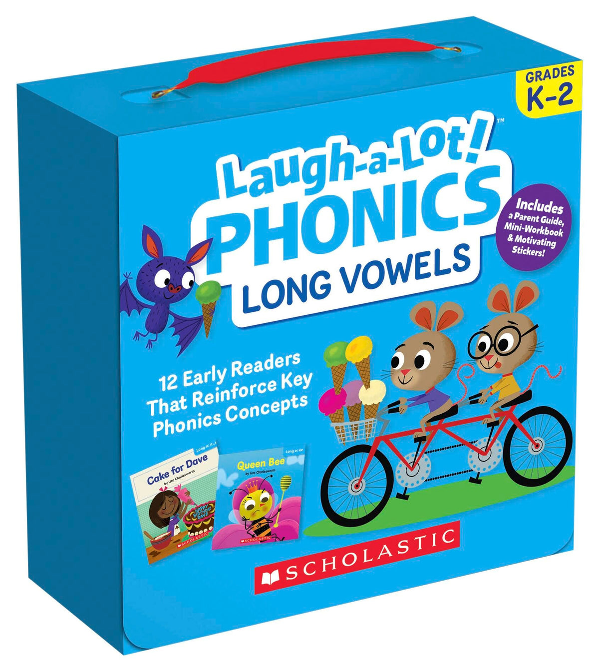 BOOKS LAUGH-A-LOT PHONICS LONG VOWELS SINGLE SET GRADES K-2