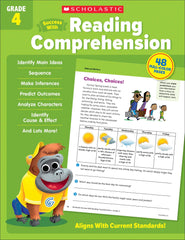 WORKBOOK SUCCESS WITH READING COMPREHENSION GRADE 4