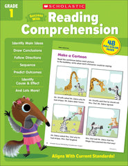 WORKBOOK SUCCESS WITH READING COMPREHENSION GRADE 1