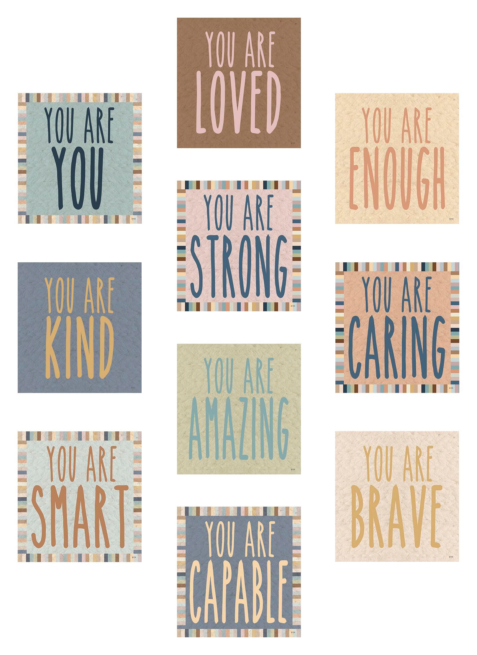 ACCENTS EVERYONE IS WELCOME POSITIVE AFFIRMATIONS