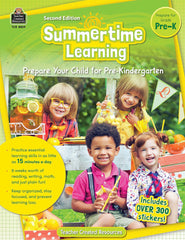 WORKBOOK SUMMERTIME LEARNING GRADE PREK