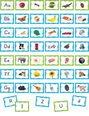 POCKET CHART CARDS ALPHABET