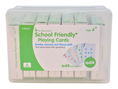 CARD DECK SCHOOL FRIENDLY SET OF 8