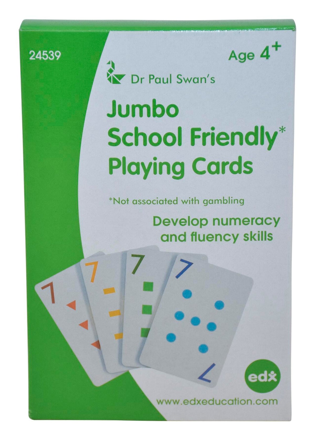 CARD DECK JUMBO SCHOOL FRIENDLY SET OF 56