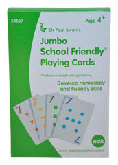 CARD DECK JUMBO SCHOOL FRIENDLY SET OF 56