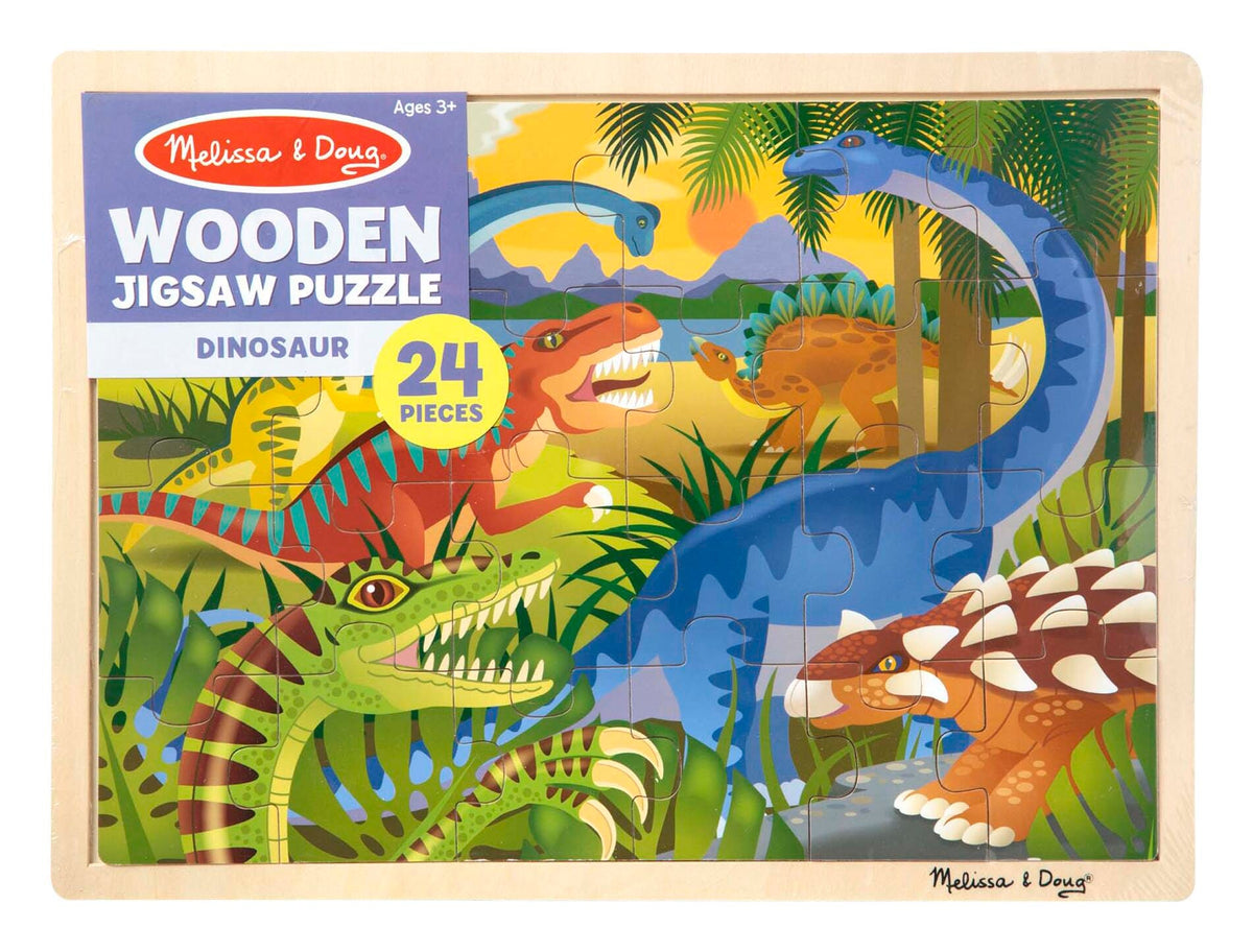 DINSOSAUR WOODEN JIGSAW PUZZLE-PURCHASED