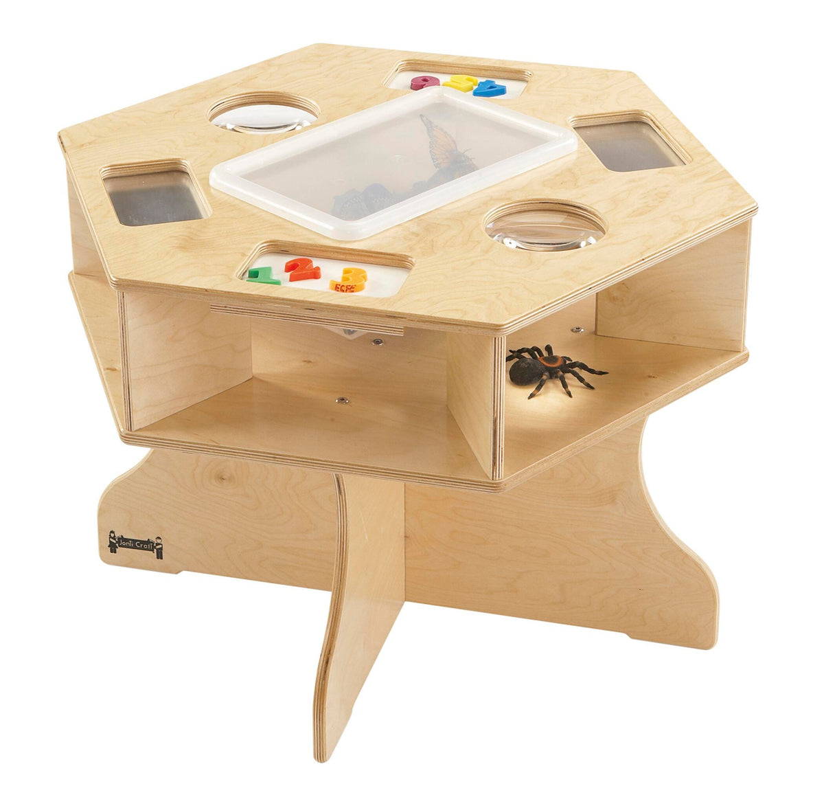 JONTI-CRAFT TABLE SCIENCE ACTIVITY TABLE - 30 X 25-1/2 X 21 INCHES