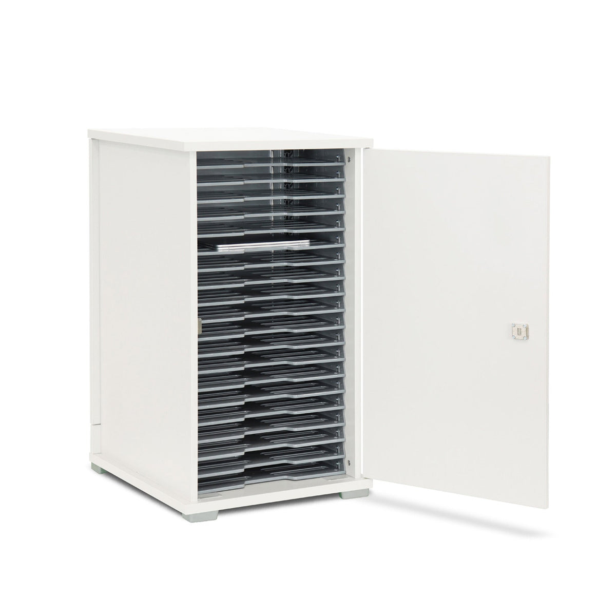 LapCabby Lyte single door AC charging cabinet – 20 devices