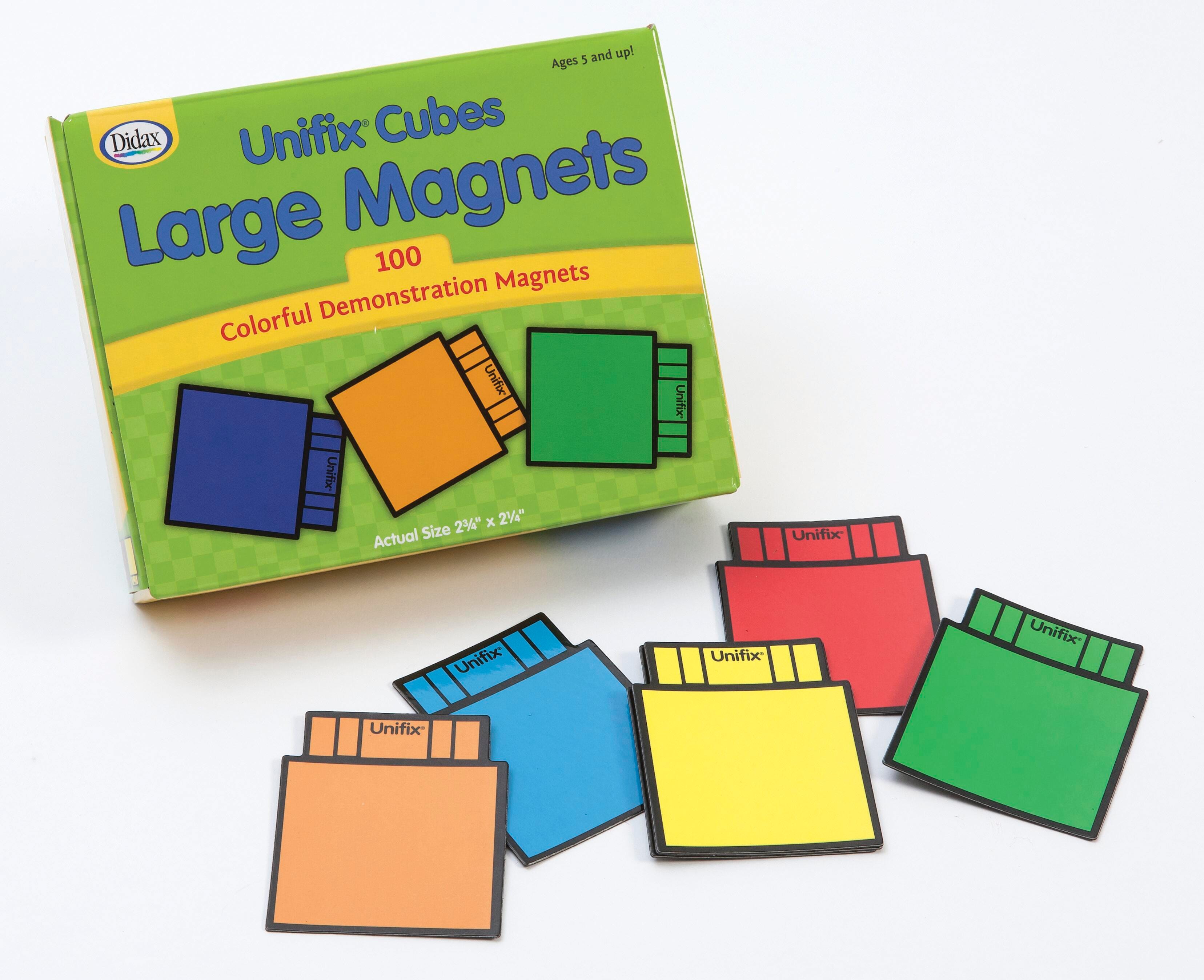 MAGNETS LARGE UNIFIX 10 COLORS SET OF 100