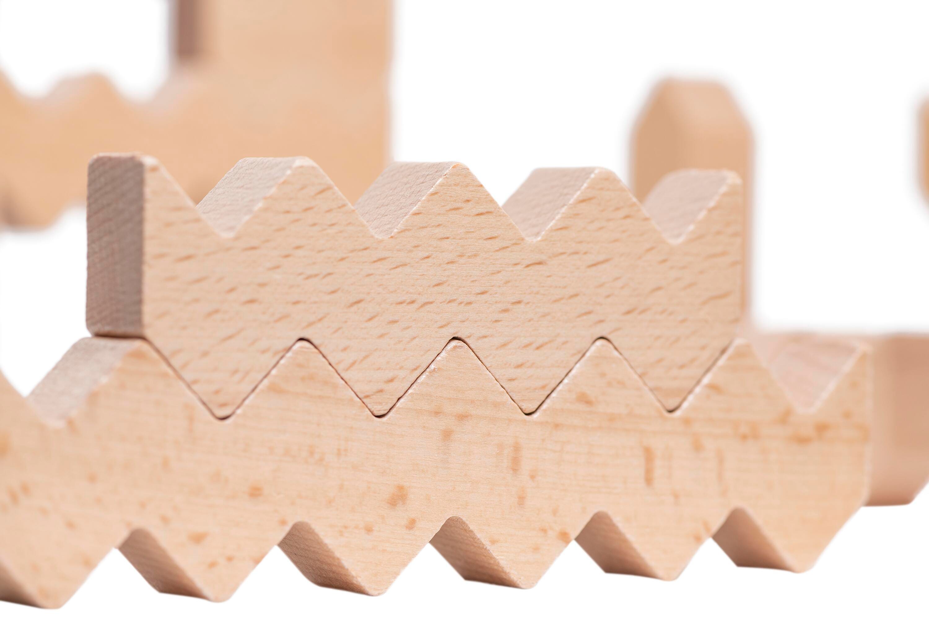 ZIGZAG BLOCKS SET OF 30