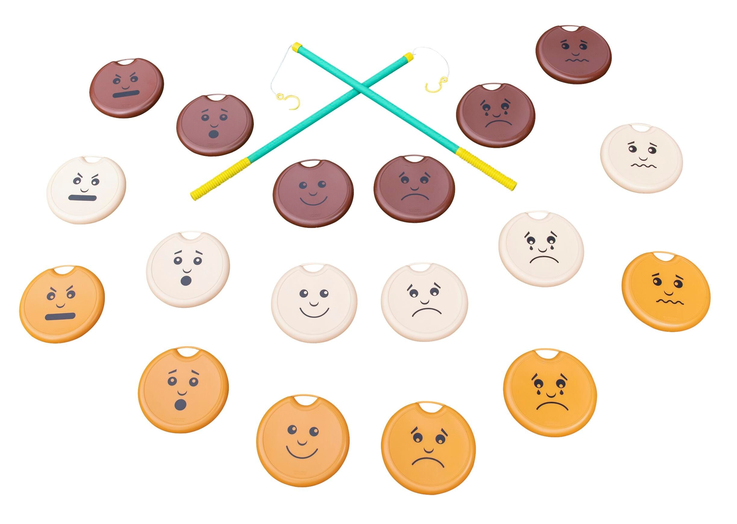 GIANT EMOTIONS FISHING- SET OF 20