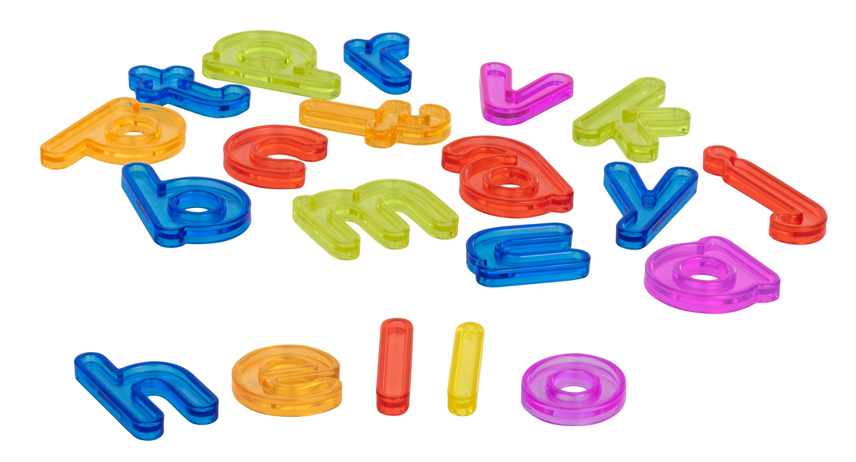 TRANSLUCENT LOWERCASE LETTERS