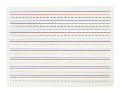DRY ERASE RULED AND PLAIN TWO SIDED BOARD 9X12 EACH