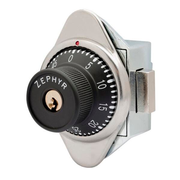 LOCK - BUILT IN COMBINATION LOCK WITH MANUAL DEAD BOLT FOR DOORS WITH HINGE ON THE LEFT - PK/10