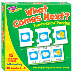 WHAT COMES NEXT FUN-TO- KNOW PUZZLES