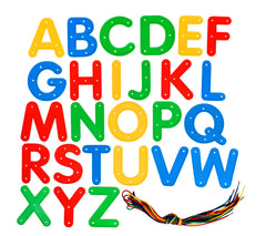 LACING ALPHABET UPPERCASE SET