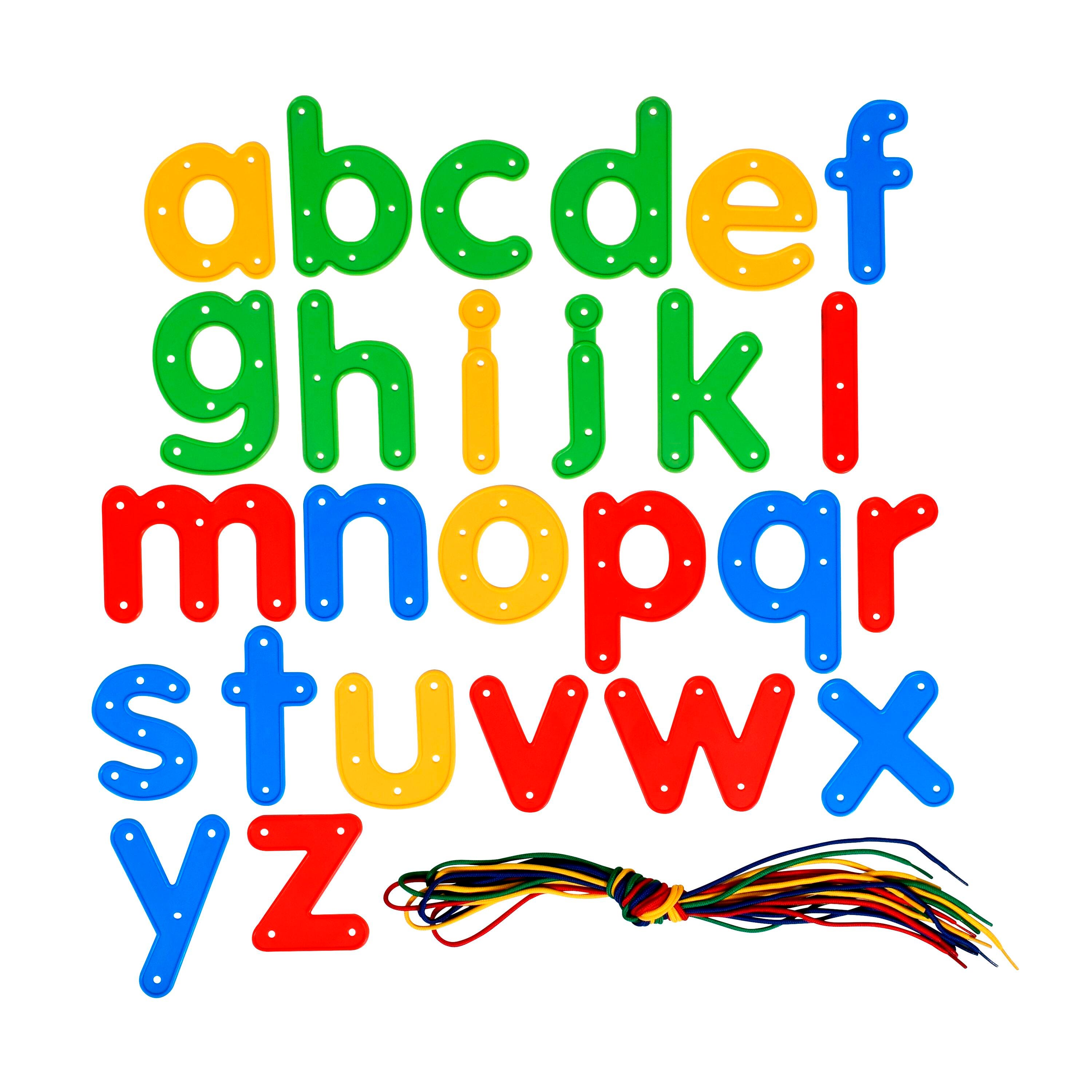 LACING ALPHABET LOWERCASE SET