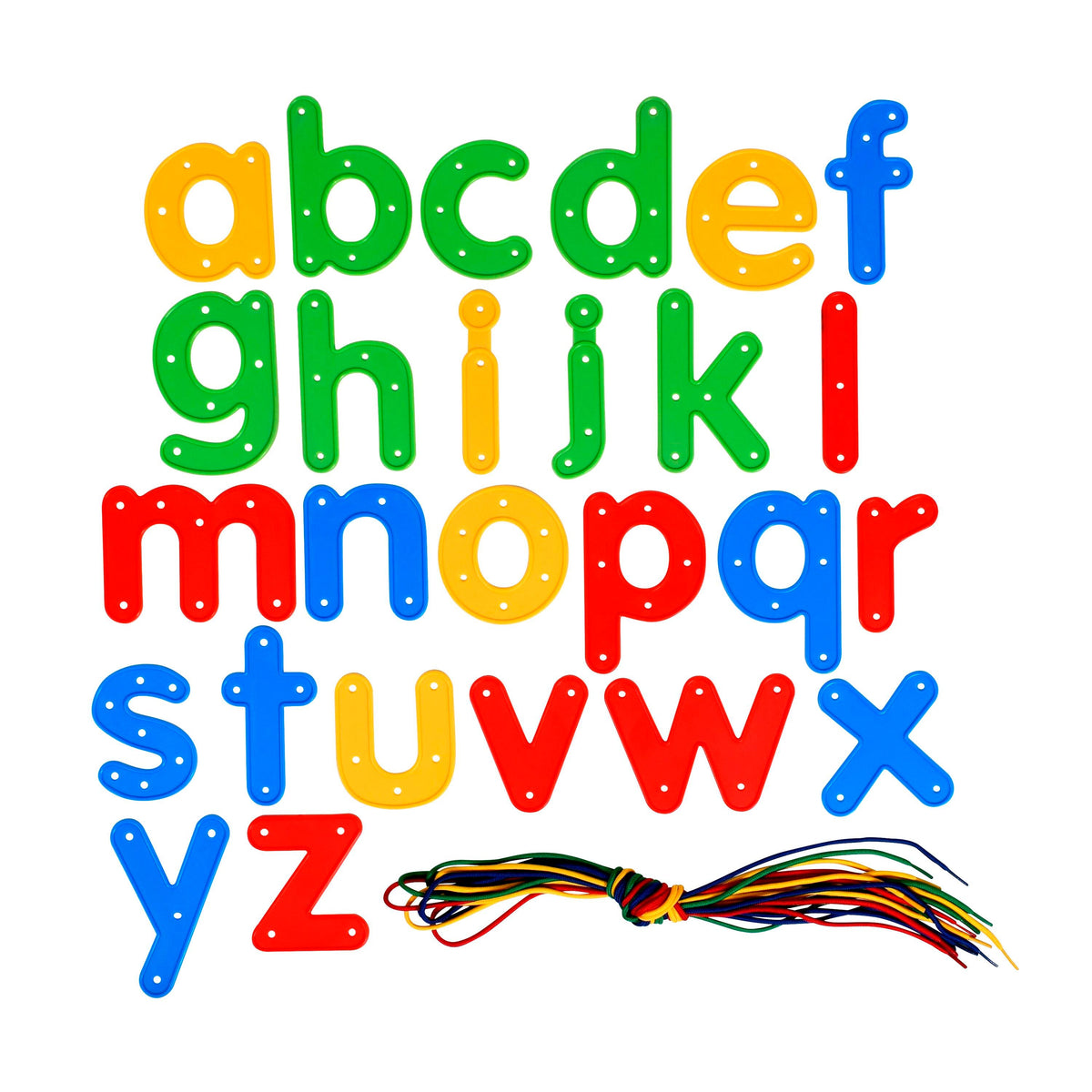 LACING ALPHABET LOWERCASE SET